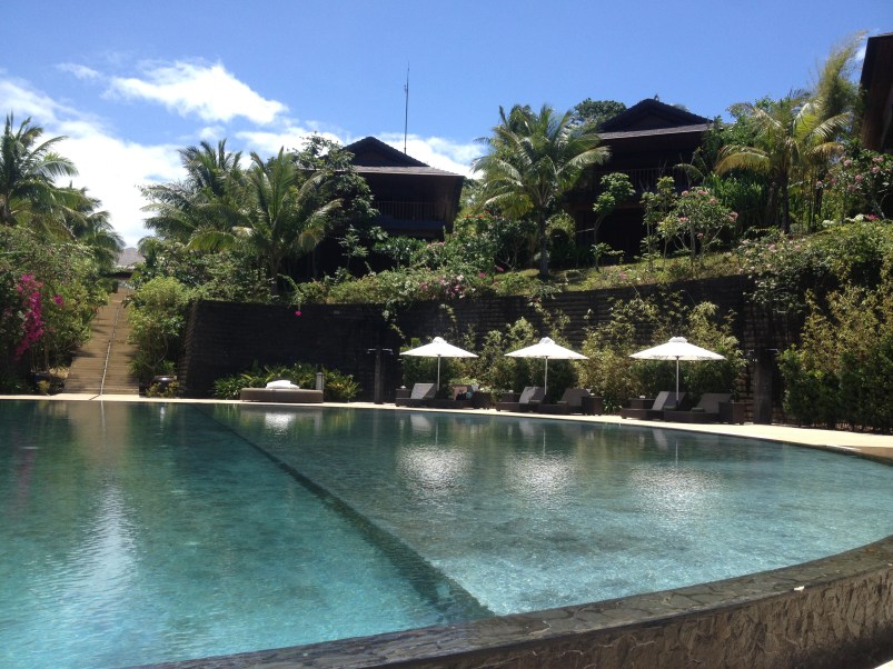 The suite we stayed in is the left top one in the photo