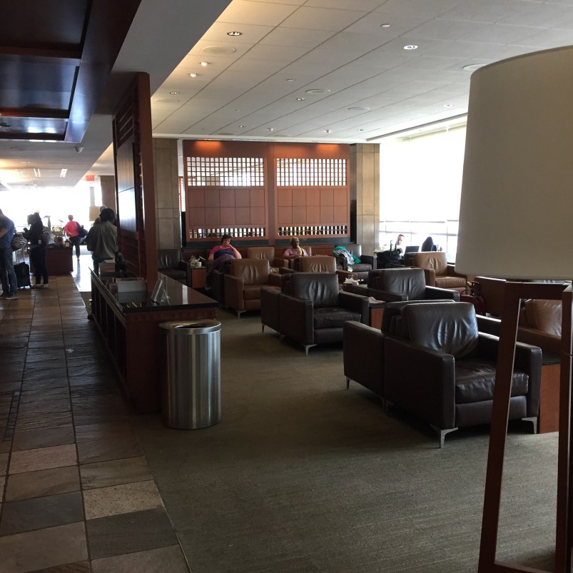 Such civilized waiting! Such comfortable furniture!