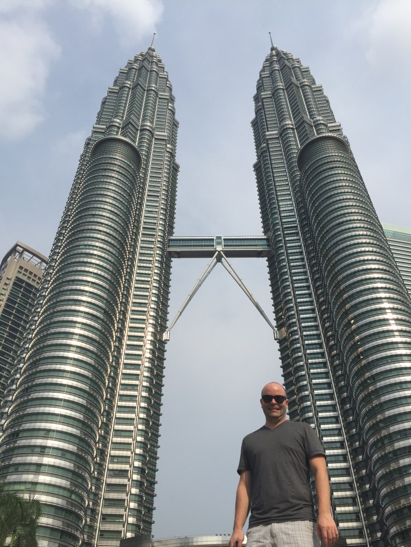 Brady and the massive towers.