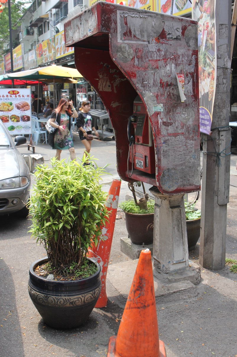 Loved this phone booth.